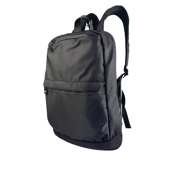 Alef Paterson Lightweight Water-resistant Nylon Backpack (Black)