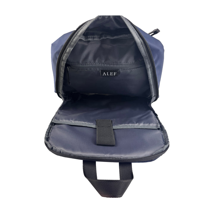 Alef Paterson Lightweight Water-resistant Nylon Backpack (Black)