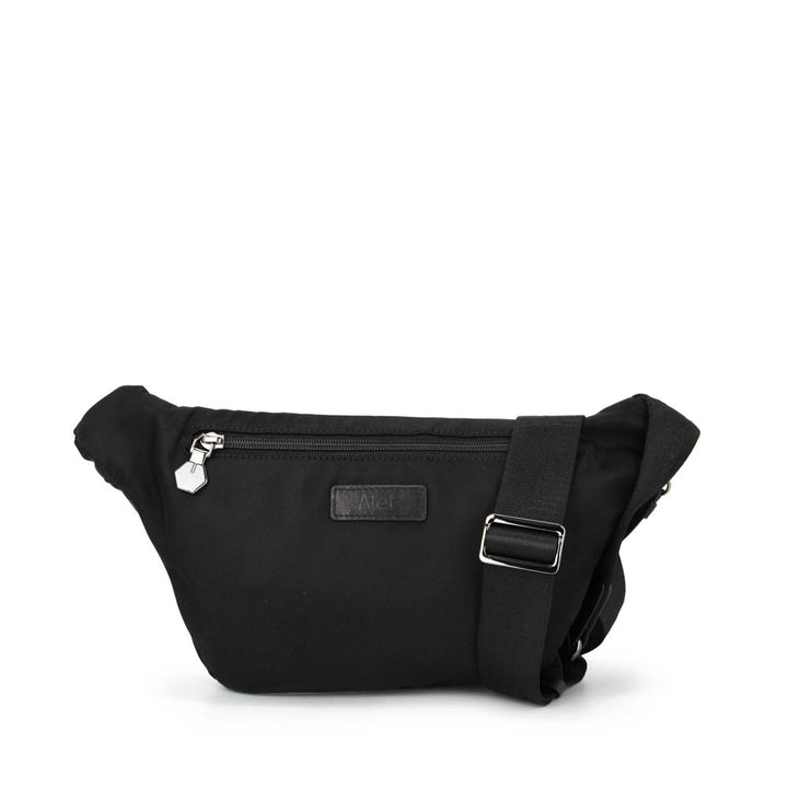 Alef Versatile  Joe 3-Way Lightweight Nylon Bag - Cross-body / Waist-Pouch / Sling (Black)