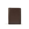 Alef  Andrew RFID Protected Full Grain Leather Men's Compact Wallet with Card Window (Nougat)