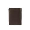 Alef  Andrew RFID Protected Full Grain Leather Men's Compact Wallet with Card Window (Nougat)