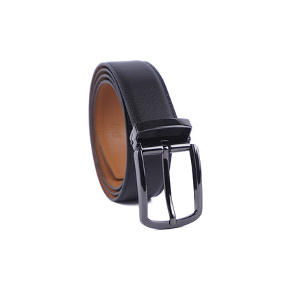 Alef Dean Reversible Men's Leather Belt (Black)