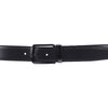 Alef Dean  Reversible Men's Leather 35mm Pin-Buckle Belt (Black/Tan)