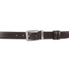 Alef Toby Stud Buckle Reversible 35mm Men's Leather Belt in Black/Cafe