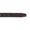 Alef Toby Stud Buckle Reversible 35mm Men's Leather Belt in Black/Cafe