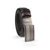 Alef Toby Stud Buckle Reversible 35mm Men's Leather Belt in Black/Cafe