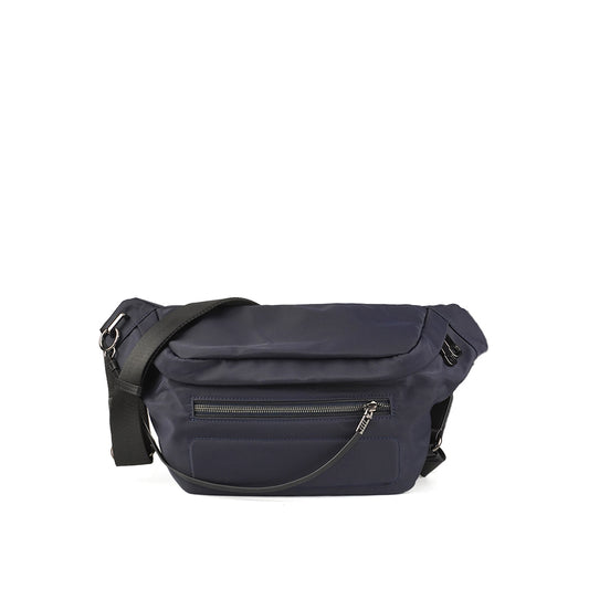 Alef Joe Men's Lightweight Nylon Waist Pouch (Navy)