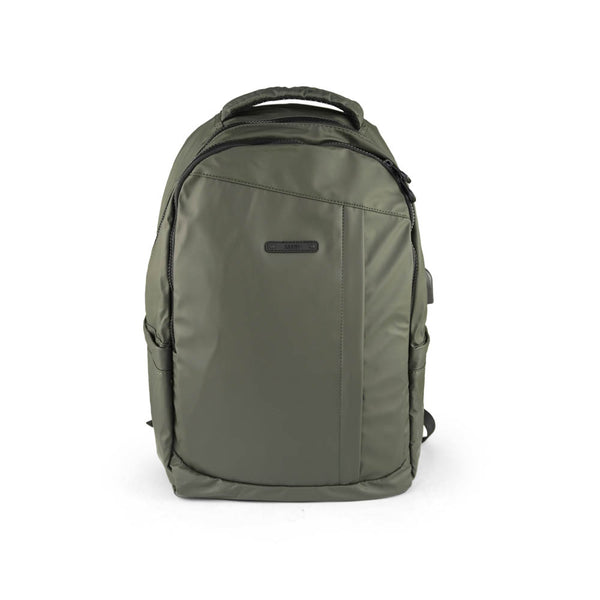 Alef Featherweight1 Men's Lightweight Nylon Water Resistant Backpack (Green)