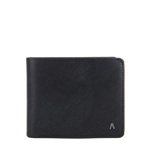 Alef Fullerton Bifold Men's Leather Wallet with Coin Pouch