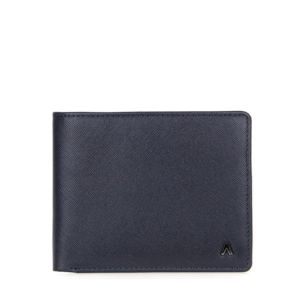 Alef Fullerton Bifold Men's Leather Wallet with Coin Pouch